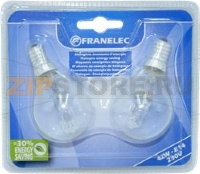 LAMPE ECO HALO 42W E14 2000H *2*BLISTER