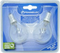 LAMPE ECO HALO 42W E14 2000H *2*BLISTER