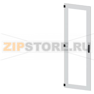 SIVACON, door, left, inspection window, IP55, H: 2000 mm, W: 600 mm, RAL 7035, Protection class 1 Siemens 8MF1060-2UT15-0BE2 