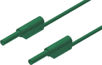 Провод тестовый 0.5 м, 10 A, 1000 В/AC/DC, зеленый Hirschmann 975695704