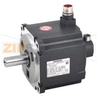 SIMOTICS S-1FL6 Рабочее напряжение 3AC 400 В Pn = 2 кВт; Nn = 2000 об М0 = 15 Нм; МН = 9,55 Нм вал высота 65 мм Абсолютный датчик 20 бит (12 бит многооборотный), работает от батареи с шпонкой, допуск N с проведением тормоза Степень защиты IP65 с уплотните