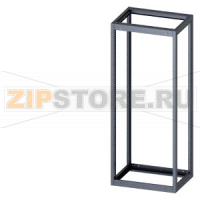 SIVACON, Supporting structure, for standard Empty enclosure, H: 2000 mm, W: 800 mm, T: 600 mm, RAL 7035 Siemens 8MF1086-2GS40