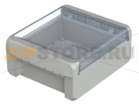 Корпус, 151x125x60 мм, поликарбонат UL 94 V0, прозрачная крышка Bopla B 141306 PC-V0-G 7035
