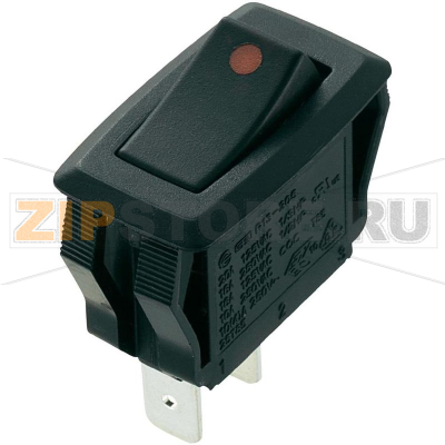 Переключатель клавишный 250 В/AC, 16 А, 1 x выкл/вкл, 1 шт SCI R13-205A2-01 