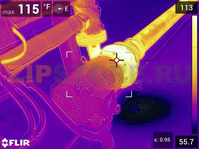 Тепловизор, от -20 до 650°C, 240x180 пикселей, 30 Гц, MeterLink, MSX, Wi-Fi FLIR E53 WiFi 