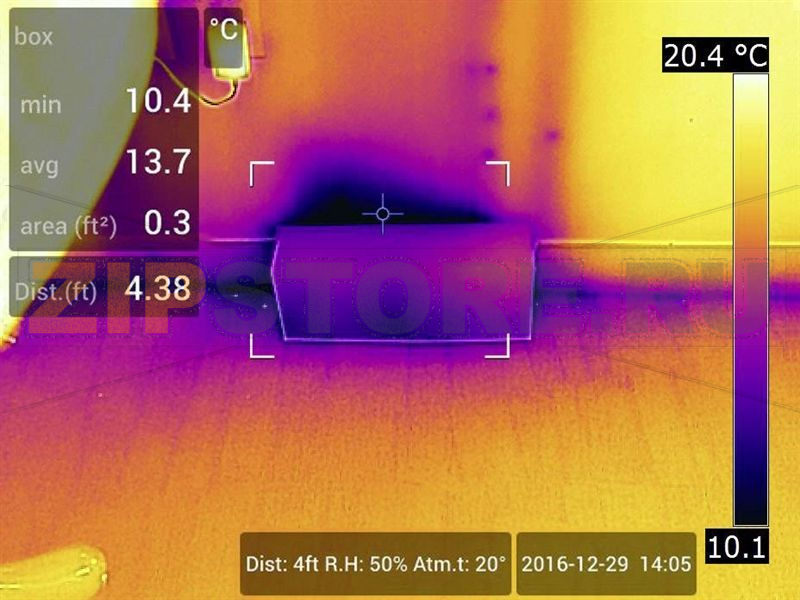 Тепловизор, от -20 до 650°C, 240x180 пикселей, 30 Гц, MeterLink, MSX, Wi-Fi FLIR E53 WiFi 