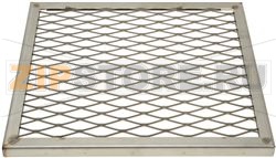 СЕТОЧКА ИЗ НЕРЖАВЕЮЩЕЙ СТАЛИ 390X345X20 ММ 