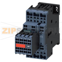 КОНТАКТОР, 3 ПОЛ., AC-3, 18.5КВТ/400V, 2NO+2NC, AC 110V 50HZ 120V 60HZ, W. PLUGGED-IN ВАРИСТОР 3POLE, SZ. S0 ПРУЖИННЫЕ КЛЕММЫ Siemens 3RT2028-2CK64-3MA0