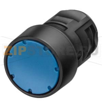 ПЕРЕКЛЮЧАТЕЛЬ ДИАМ. 16MM КНОПКА ПЛОСКАЯ ЧЕРНАЯ Siemens 3SB2000-0AB01