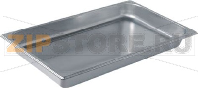 TRAY ST./STEEL GN 1/1 530x325xH55 mm 