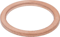 FLAT GASKET COPPER 3/8 ø 21.8x17.3x1.5 m