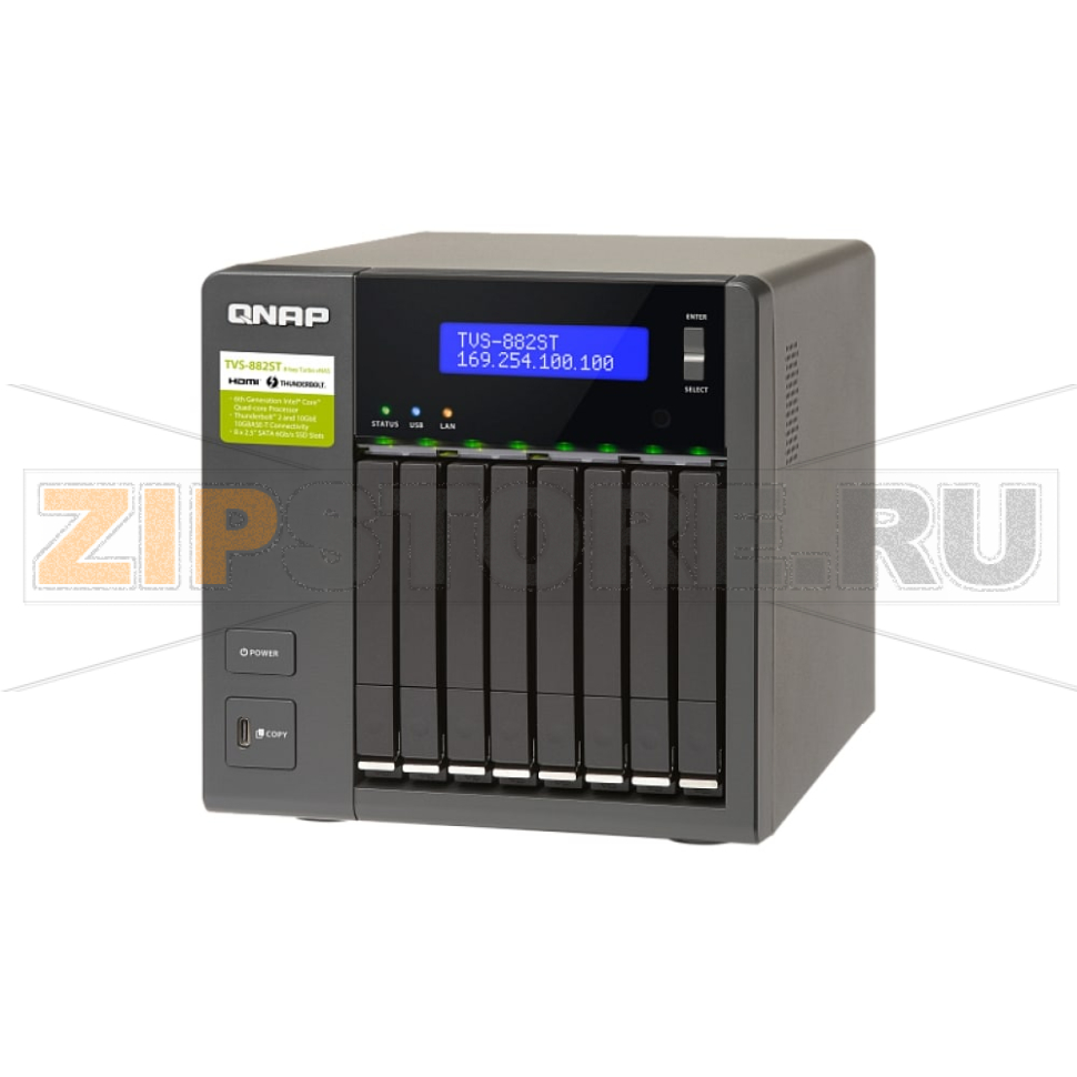 Накопитель сетевой QNAP TVS-882ST2 