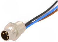 Разъем М8, 4 А, 4 контакта Hirschmann ELST 4408 RV FM 805