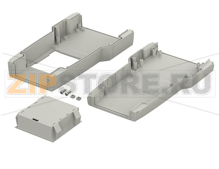 Корпус со сплошной поверхностью для плёночной клавиатуры, 204x110x41 мм Bopla ART 655 F mit BE 60 