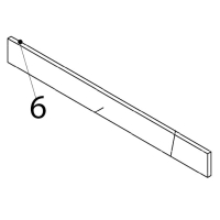 Insulation - front frame Hoshizaki IM-65NE-25