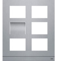 Рамка для станции видеовызова, 2/3, сталь ABB 2TMA130160X0007
