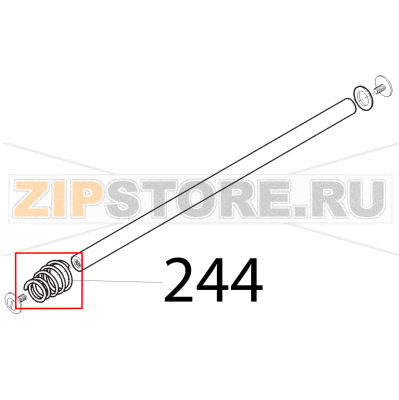 Molla Sirman Mirra 300 Molla Sirman Mirra 300Запчасть на деталировке под номером: 244