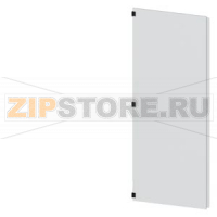 SIVACON, door half, left, IP55, H: 2200 mm, W: 800 mm, RAL 7035, Protection class 1 Siemens 8MF1280-2UT25-0BA2