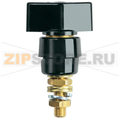 Зажим полюсной 63 А, красный, 1 шт Schützinger POL 631 / RT 