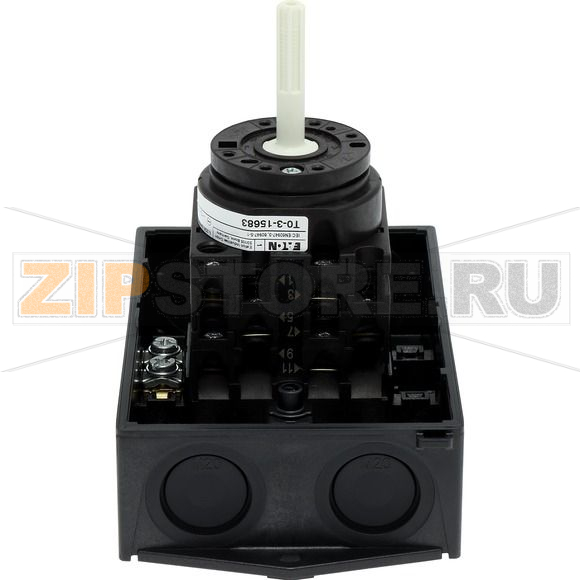 Выключатели главные, T0, 20 A, 3 модуля, 3-полюсн Eaton T0-3-15683/I1/SVB-SW 