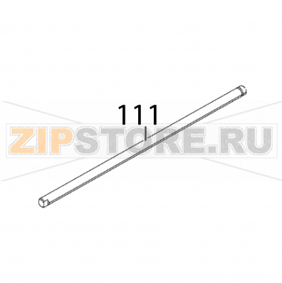 Dis nip shaft Sato FX3-LX Dis nip shaft Sato FX3-LXЗапчасть на деталировке под номером: 111Название запчасти на английском языке: Dis nip shaft Sato FX3-LX.