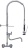 PRE-RINSE UNIT PREMIUM 910 mm W/TAP