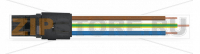 Соединительный кабель; 3-пол.; открытые; 2,50 mm; черные Wago 774-213/9900-000