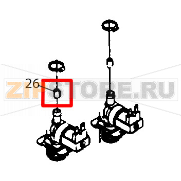 Flow reducer 8 l/min. Fagor HMM-6/11 Flow reducer 8 l/min. Fagor HMM-6/11Запчасть на деталировке под номером: 26Название запчасти Fagor на английском языке: Flow reducer 8 l/min. HMM-6/11.