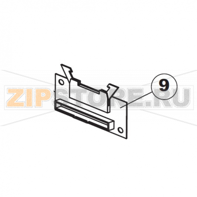 Mechanical Interface Apach AC800      Mechanical Interface Apach AC800Запчасть на сборочном чертеже под номером: 9Название запчасти Apach на итальянском языке: Mechanical Interface Apach AC800