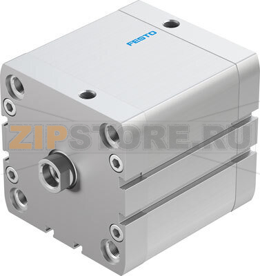 Пневмоцилиндр компактный Festo ADN-80-50-I-PPS-A 
