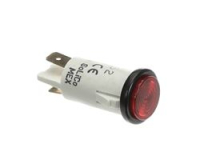 PILOT LT RED 250V .140 GRIP