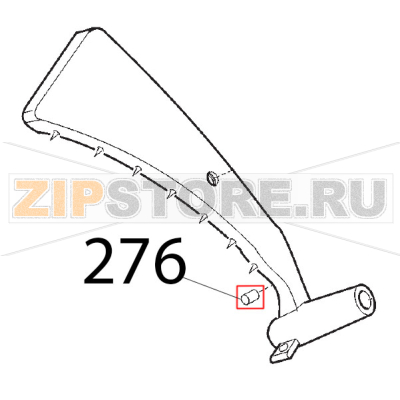 Paracolpo post. p. merce Sirman Topaz 250 Paracolpo post. p. merce Sirman Topaz 250Запчасть на деталировке под номером: 276