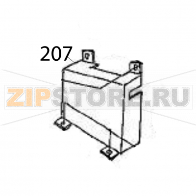 Inner cover L2 Sato HR212 TT Inner cover L2 Sato HR212 TTЗапчасть на деталировке под номером: 207Название запчасти на английском языке: Inner cover L2 Sato HR212 TT.