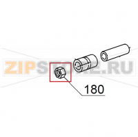 Гайка шестигранная автоблокировка М8 DIHR DW014