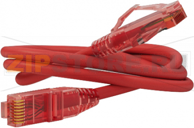 Hyperline PC-LPM-UTP-RJ45-RJ45-C5e-3M-LSZH-RD Патч-корд U/UTP, Cat.5е, LSZH, 3 м, красный 