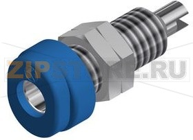 Разъем 16 А, 30 В, синий Hirschmann BUG 10 BLUE 