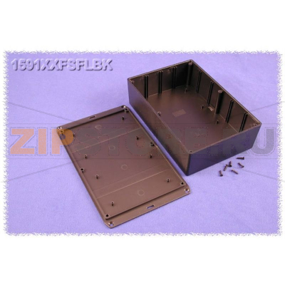 Корпус 121x94x34 мм, материал: пластик, черный, 1 шт Hammond 1591XXGSFLBK 