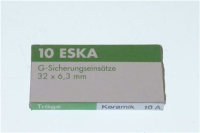 FUSIBLE VERRE 6.3x32mm 10A