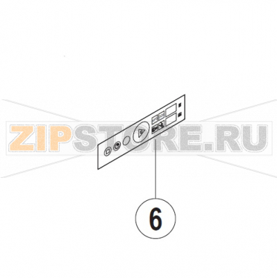 Keyboard foil Hobart UXT-10A                                           Keyboard foil Hobart UXT-10AЗапчасть на сборочном чертеже под номером: 6Название запчасти на немецком языке языке:&nbsp;Keyboard foil Hobart UXT-10A
