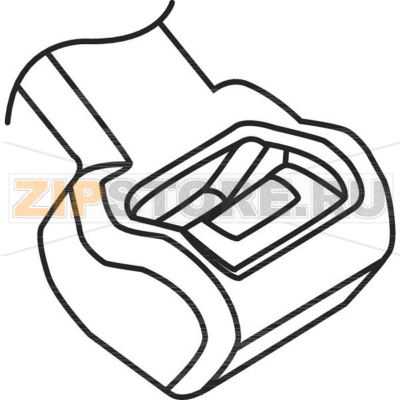 Стяжки кабельные, белые, 100 шт HellermannTyton T18ROS-PA66V0-WH 
