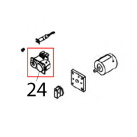 Pulsantiera a 2 posizione, on/off-scarico, per capotta bianco-grigio Vortmax DDM 660