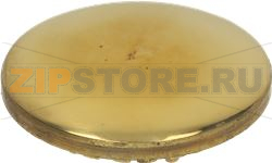 BURNER CAP PRINTED BRASS POLISHED 