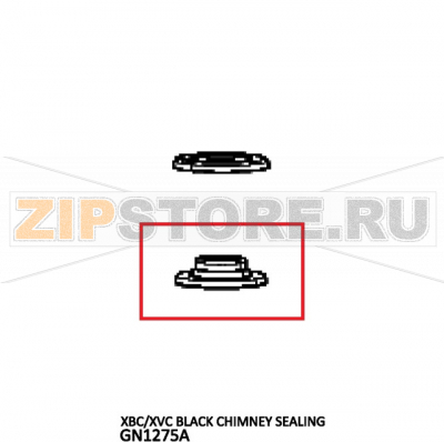 Black chimney sealing Unox XVC 105E Black chimney sealing Unox XVC 105EЗапчасть на деталировке под номером: 119Название запчасти на английском языке: Black chimney sealing Unox XVC 105E