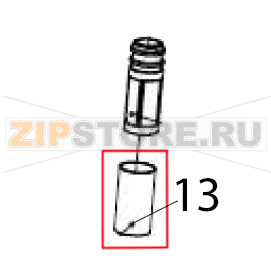 Steam cannula Hurakan HKN-ME709 Steam cannula Hurakan HKN-ME709Запчасть на деталировке под номером: 13