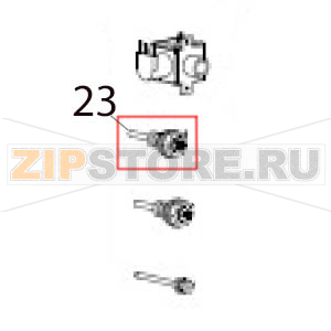Top waterline sensor Hurakan HKN-HVZ22 Top waterline sensor Hurakan HKN-HVZ22Запчасть на деталировке под номером: 23