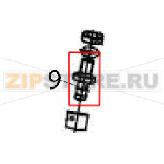 Brewing cavity water intake Hurakan HKN-ME709 Brewing cavity water intake Hurakan HKN-ME709Запчасть на деталировке под номером: 9