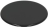 DISK ENAMELLED CAST IRON  REX BLACK
