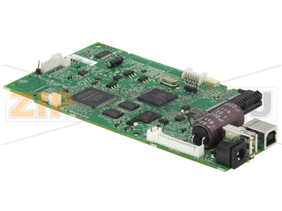 Главная плата логики (USB, USB-host, слот расширения) Zebra ZD420 Thermal Transfer Материнская плата (системная плата, главная плата логики) USB, USB-host, слот расширения  Zebra ZD420 Thermal TransferЗапчасть на сборочном чертеже под номером: 13Название запчасти Zebra на английском языке: Main Logic Board, USB, USB Host, Modular Connectivity Slot