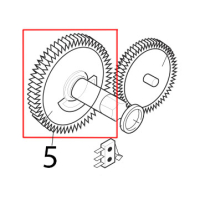 Ingranaggio Z=108 GRI7016 piastra mont. Saeco Royal Classic