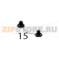 Screw, TP3x6, MOQ 50 pcs TSC TC210 Screw, TP3x6, MOQ 50 pcs TSC TC210Запчасть на деталировке под номером: 15
